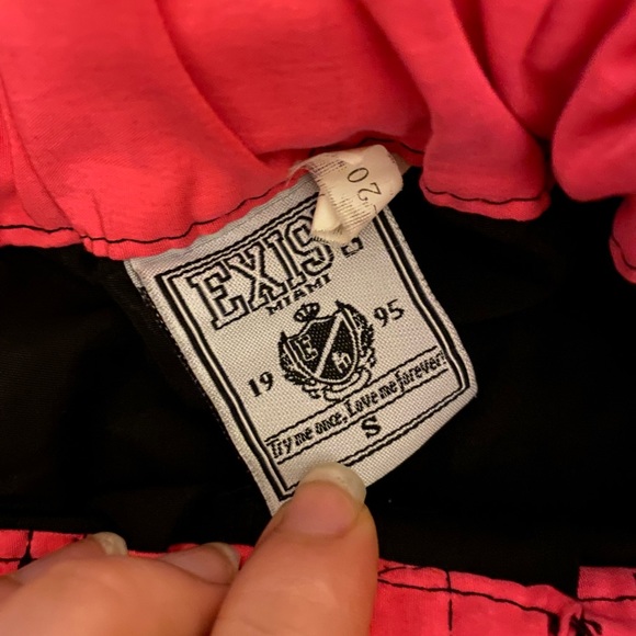 Black and pink athletic shorts size small - Picture 2 of 2